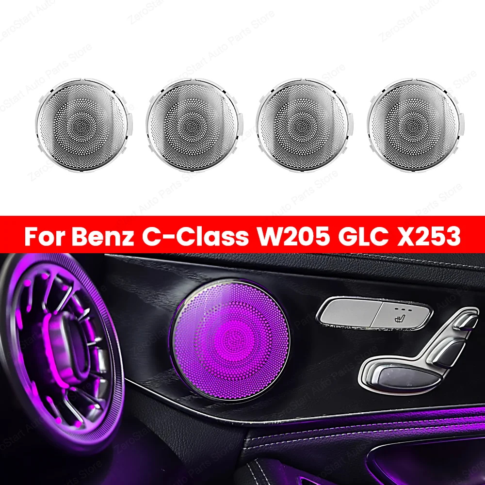 LED Speaker Cover For Mercedes Benz W205 X253 W213 W238 C/GLC/E-class Coupe Car Sound Metal Door Horn Decorative Ambient Light
LED Speaker Cover For Mercedes Benz W205 X253 W213 W238 C/GLC/E-class Coupe Car Sound Metal Door Horn Decorative Ambient Light