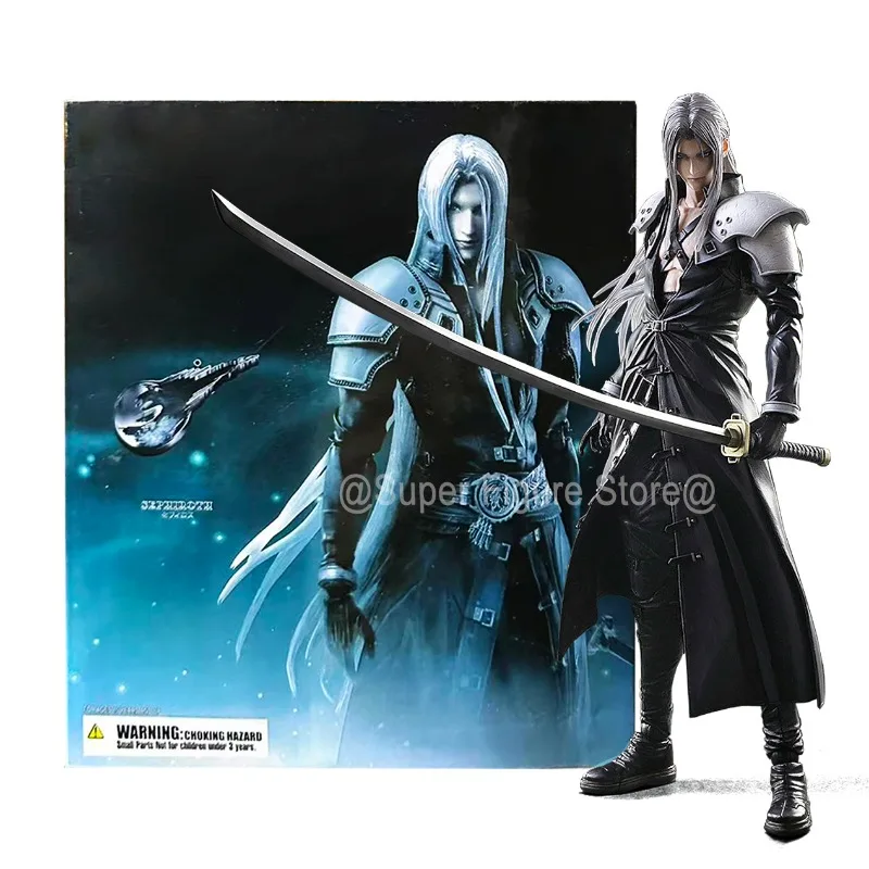 PLAY ARTS Kai Sephiroth Action Figure PVC Model Toys Joints Movable Doll 28cm PA Sephiroth Figurine Collection for Holiday Gifts
PLAY ARTS Kai Sephiroth Action Figure PVC Model Toys Joints Movable Doll 28cm PA Sephiroth Figurine Collection for Holiday Gifts