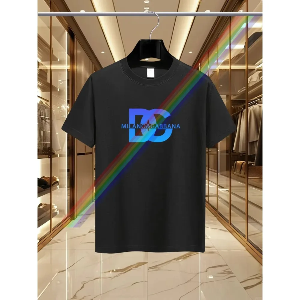 Summer New Luxury Fashion D Brand Milan Printed T-shirt Men's and Women's Pure Cotton Round Neck Casual Fashion Y2K Top
Summer New Luxury Fashion D Brand Milan Printed T-shirt Men's and Women's Pure Cotton Round Neck Casual Fashion Y2K Top