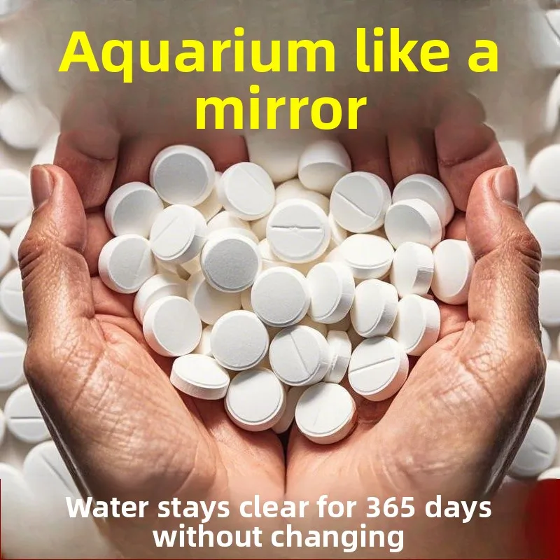 Advanced Water Purification Tablets Fish Tank Aquarium Green Water Cleaning No Water Replacement Purify Water Smell Removal
Advanced Water Purification Tablets Fish Tank Aquarium Green Water Cleaning No Water Replacement Purify Water Smell Removal