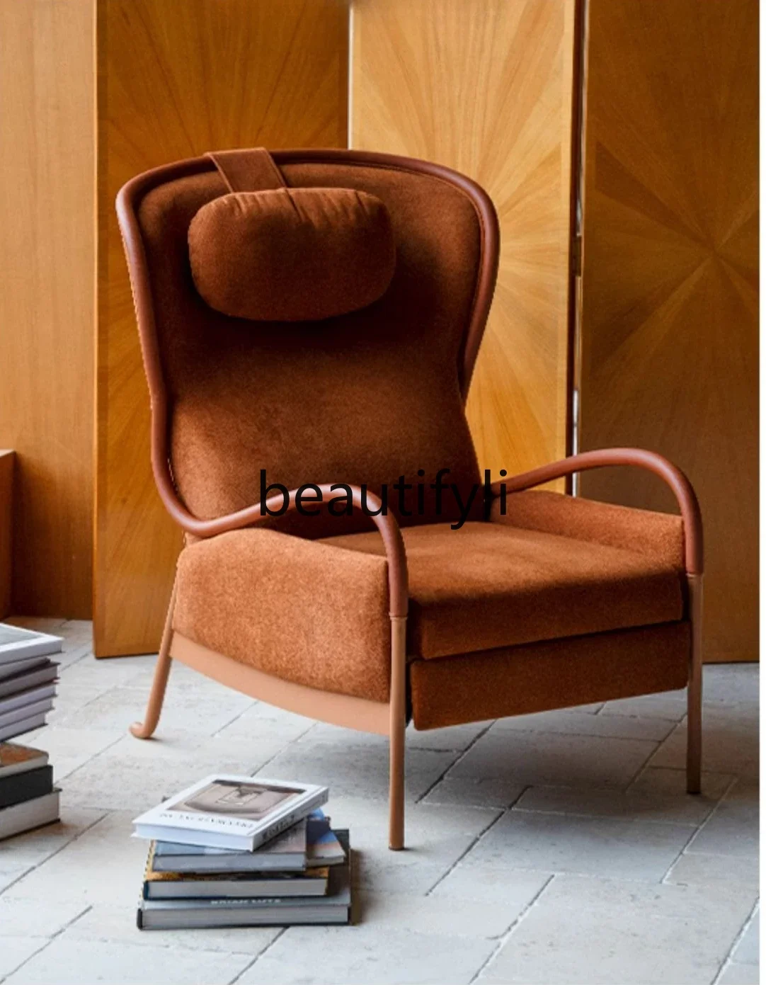 Fabric light luxury high-end comfortable simple small sofa minimalist single sofa recliner
Fabric light luxury high-end comfortable simple small sofa minimalist single sofa recliner