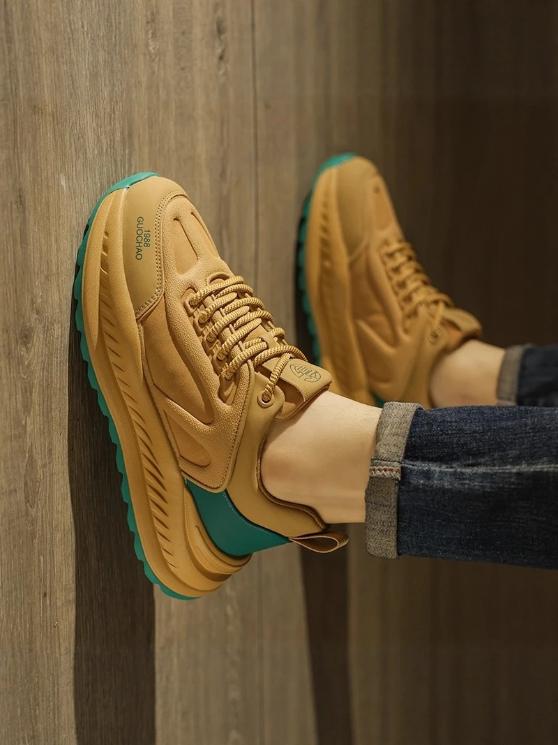 Men's Casual Running Shoes 2026 New Summer Trend High-End Feeling Agan Board Shoes Thick Bottom Anti-Slip Sports Leisure Runn...
Men's Casual Running Shoes 2026 New Summer Trend High-End Feeling Agan Board Shoes Thick Bottom Anti-Slip Sports Leisure Runn...