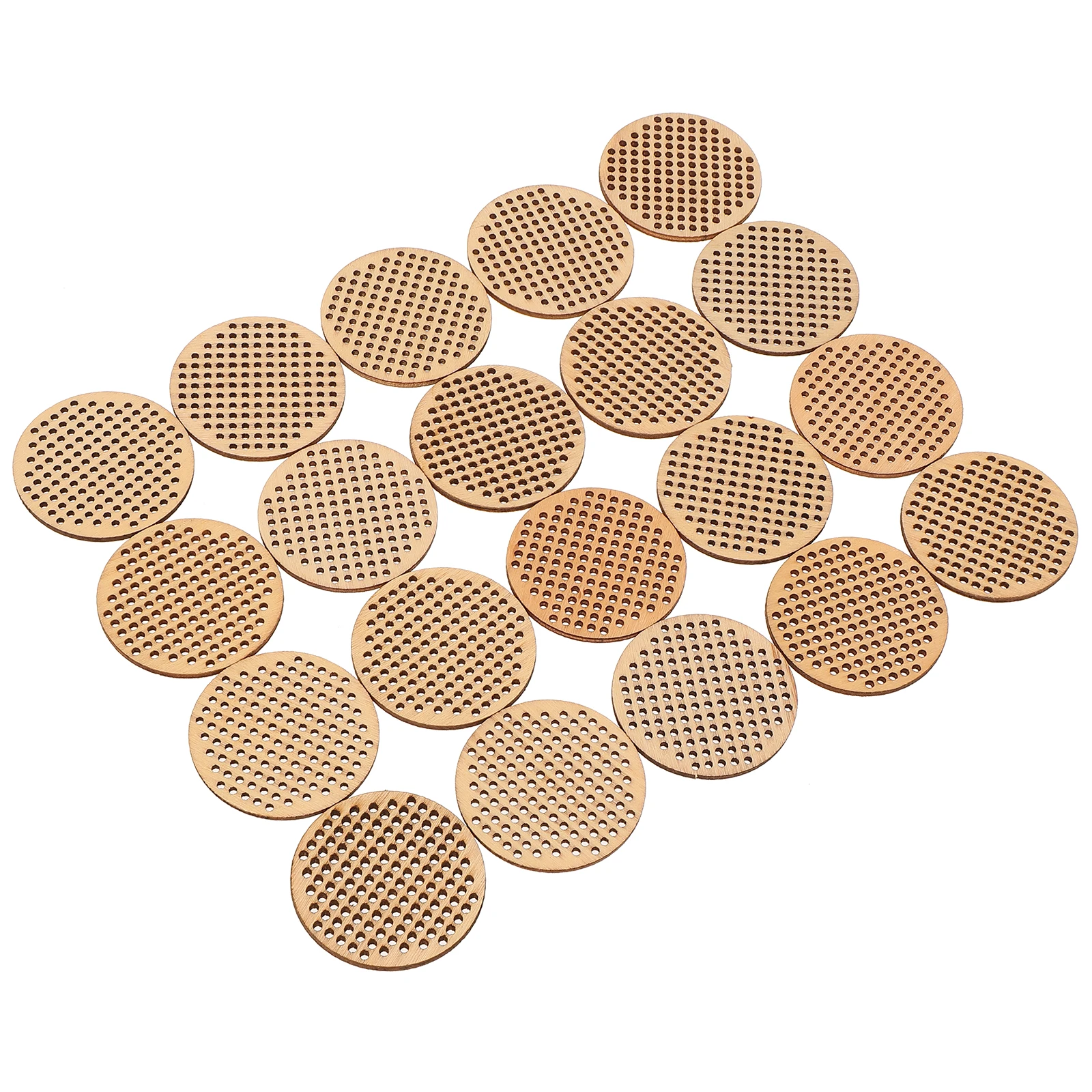 20pcs Unfinished Wood Circles Cross Stitch DIY Craft Blank Charms Embroidery Drilled Heart Sewing Accessories Lightweight
20pcs Unfinished Wood Circles Cross Stitch DIY Craft Blank Charms Embroidery Drilled Heart Sewing Accessories Lightweight