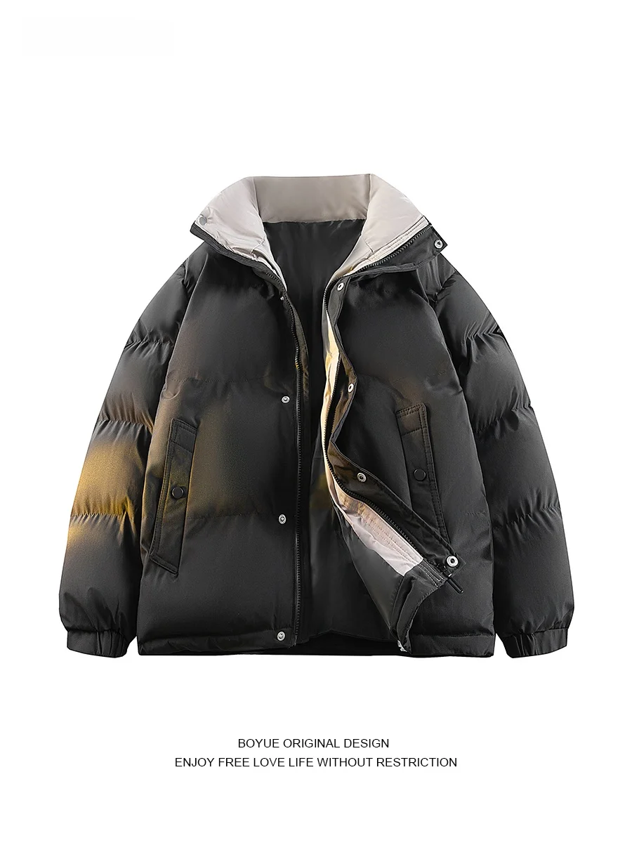 Boyue Thiened Хлопковое пальто с воротником-стойкой, повседневное пальто для пешего туризма High Street ex Bread, теплое длинное пальто на молнии све
Boyue Thiened Хлопковое пальто с воротником-стойкой, повседневное пальто для пешего туризма High Street ex Bread, теплое длинное пальто на молнии све