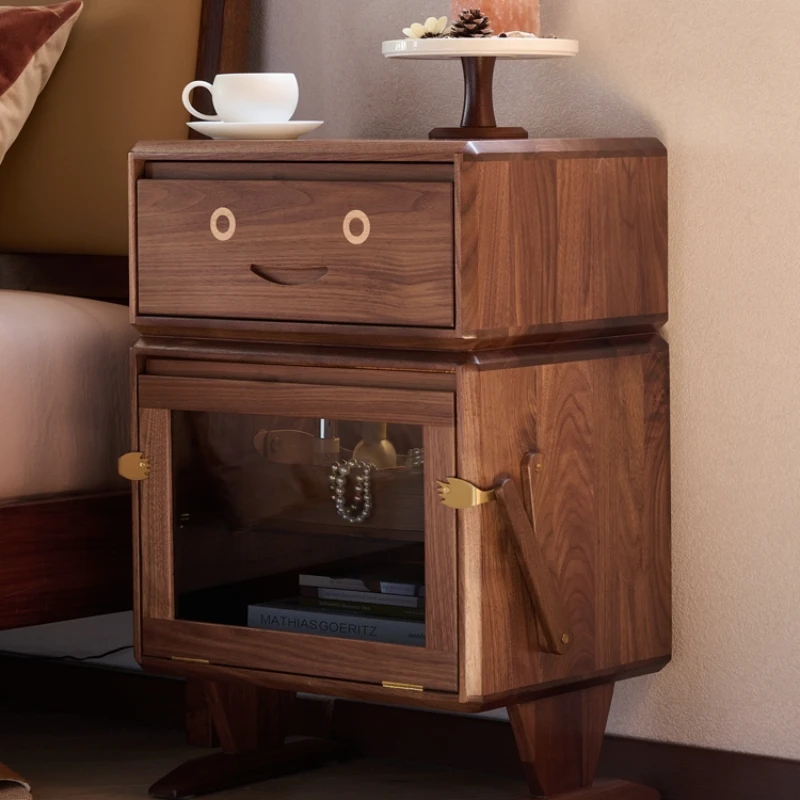 Chest of drawers, children's room, bedside table, home sofa, side cabinet, children's furniture, black walnut
Chest of drawers, children's room, bedside table, home sofa, side cabinet, children's furniture, black walnut