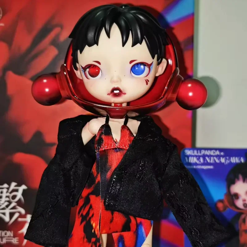Подлинная фигурка Skullpanda × Mika Ninagawa, игрушки, модель, подвижный шарнир, коллекция кукол, милое украшение из мультфильма, подарок для взрослых и детей
Подлинная фигурка Skullpanda × Mika Ninagawa, игрушки, модель, подвижный шарнир, коллекция кукол, милое украшение из мультфильма, подарок для взрослых и детей