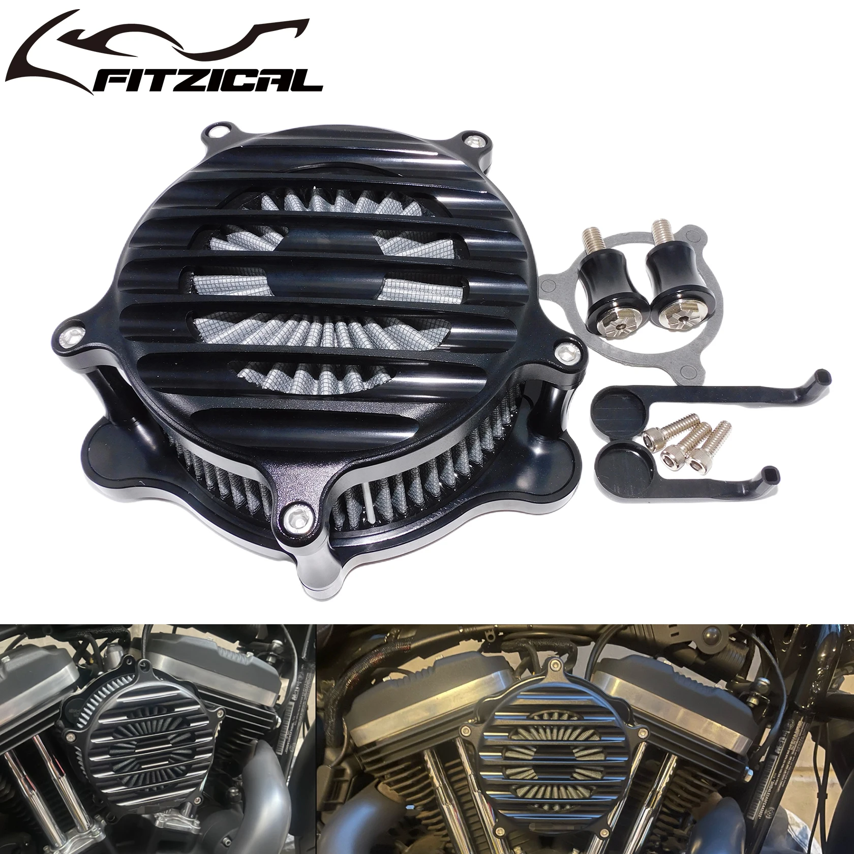 Motorcycle Air Filter Cleaner Intake Filter Grey Element For Harley Touring Electra Road Glide 2017-2018 Softail Breakout 18-Up
Motorcycle Air Filter Cleaner Intake Filter Grey Element For Harley Touring Electra Road Glide 2017-2018 Softail Breakout 18-Up