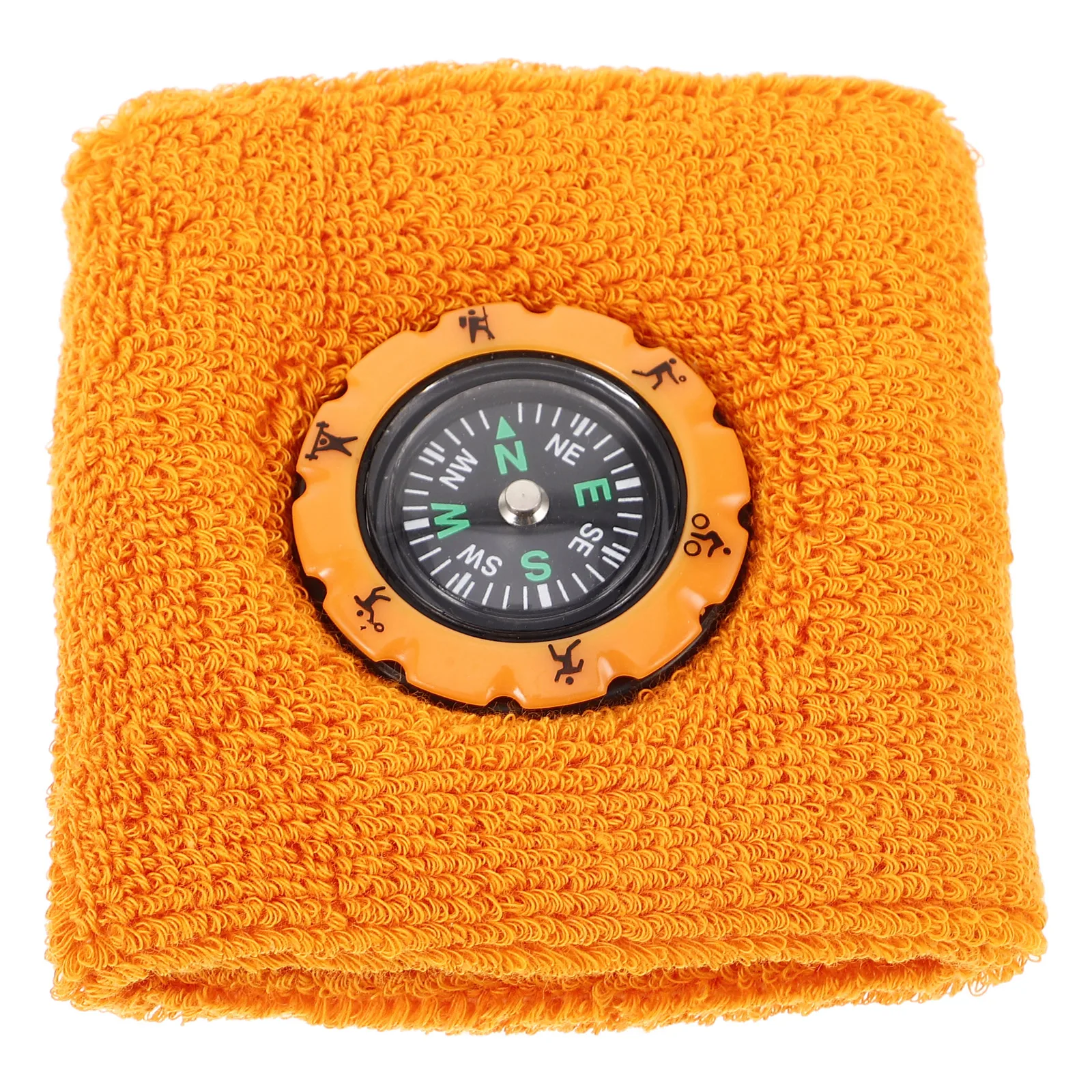Outdoor Compass Wristband Breathable Sweat Absorbing Soft Adjustable Hiking Running Sports Fitness Sweatband Orange Sweatband
Outdoor Compass Wristband Breathable Sweat Absorbing Soft Adjustable Hiking Running Sports Fitness Sweatband Orange Sweatband