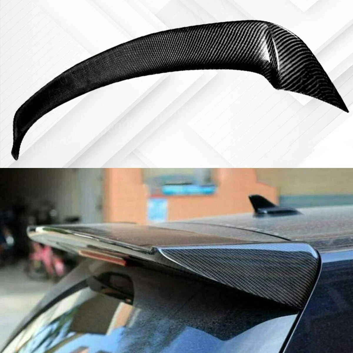 Rear Roof Spoiler Window Wings For Volkswagen Golf 6 MK6 GTI 2010-2013 Carbon Fiber Style Spoiler
Rear Roof Spoiler Window Wings For Volkswagen Golf 6 MK6 GTI 2010-2013 Carbon Fiber Style Spoiler