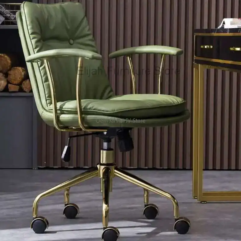 Luxury Computer Office Chairs Desk Comfy Desk Household Ergonomic Design Office Chairs Lifting Swivel Stoelen Furniture WZ50OC
Luxury Computer Office Chairs Desk Comfy Desk Household Ergonomic Design Office Chairs Lifting Swivel Stoelen Furniture WZ50OC