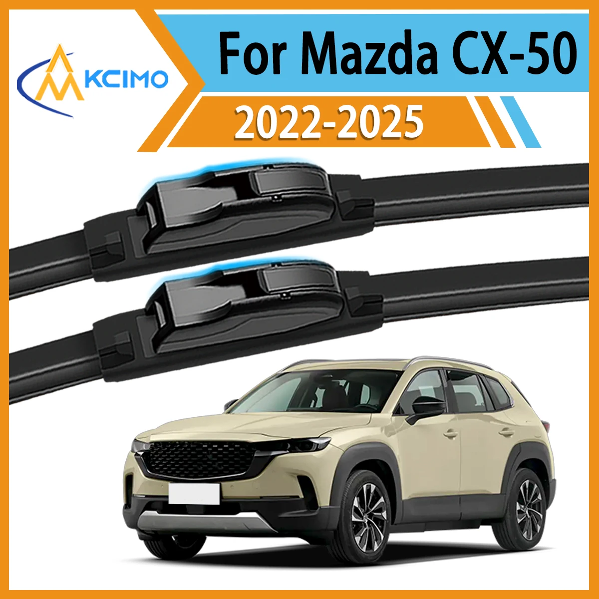 2PCS Auto Wiper Blades for Mazda CX-50 2022-2025 Perfect Fitting Long Service Life
2PCS Auto Wiper Blades for Mazda CX-50 2022-2025 Perfect Fitting Long Service Life