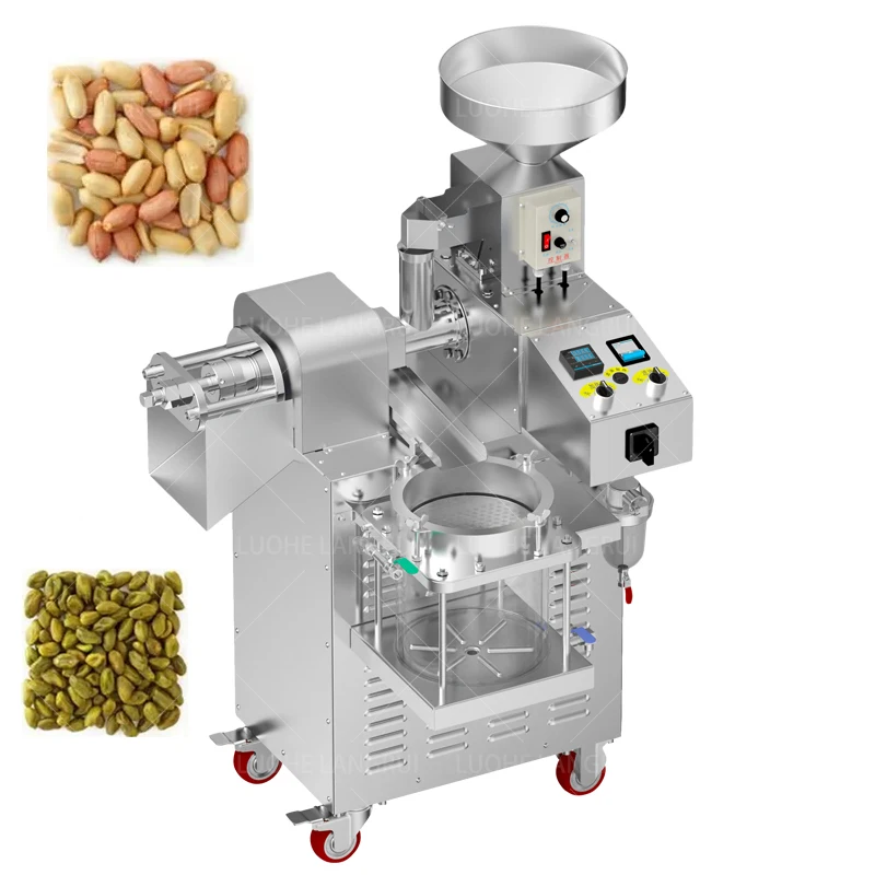 Electric Oil Press 3650 W Stainless Steel With Filter Adjustable Temperature Hot Press Oil Press
Electric Oil Press 3650 W Stainless Steel With Filter Adjustable Temperature Hot Press Oil Press