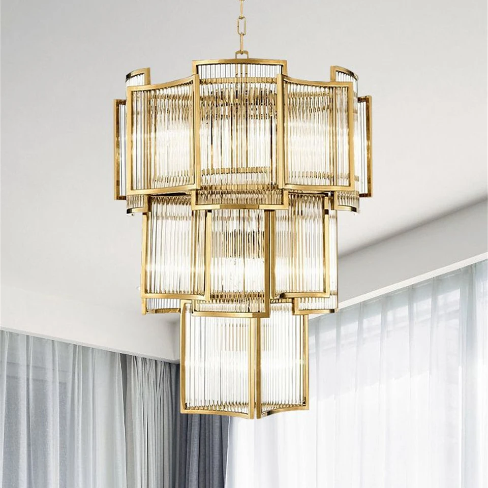 Nordic Luxury Crystal Chandelier LOFT LED Bedroom Living Room Dining Table Villa Lighting Decoration Chandelier Indoor Lighting
Nordic Luxury Crystal Chandelier LOFT LED Bedroom Living Room Dining Table Villa Lighting Decoration Chandelier Indoor Lighting