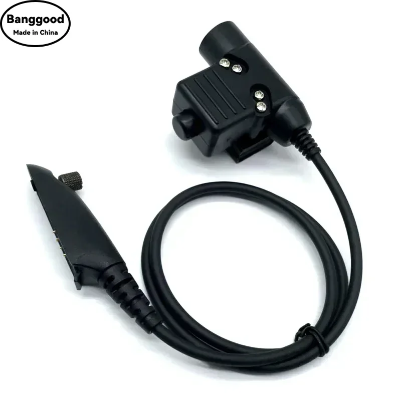 Military Z Tactical U94 Headset U-94/A PTT Cable Plug Adapter for Motorola GP140 GP320 GP328 GP338 GP340 Radio Walkie Talkie
Military Z Tactical U94 Headset U-94/A PTT Cable Plug Adapter for Motorola GP140 GP320 GP328 GP338 GP340 Radio Walkie Talkie
