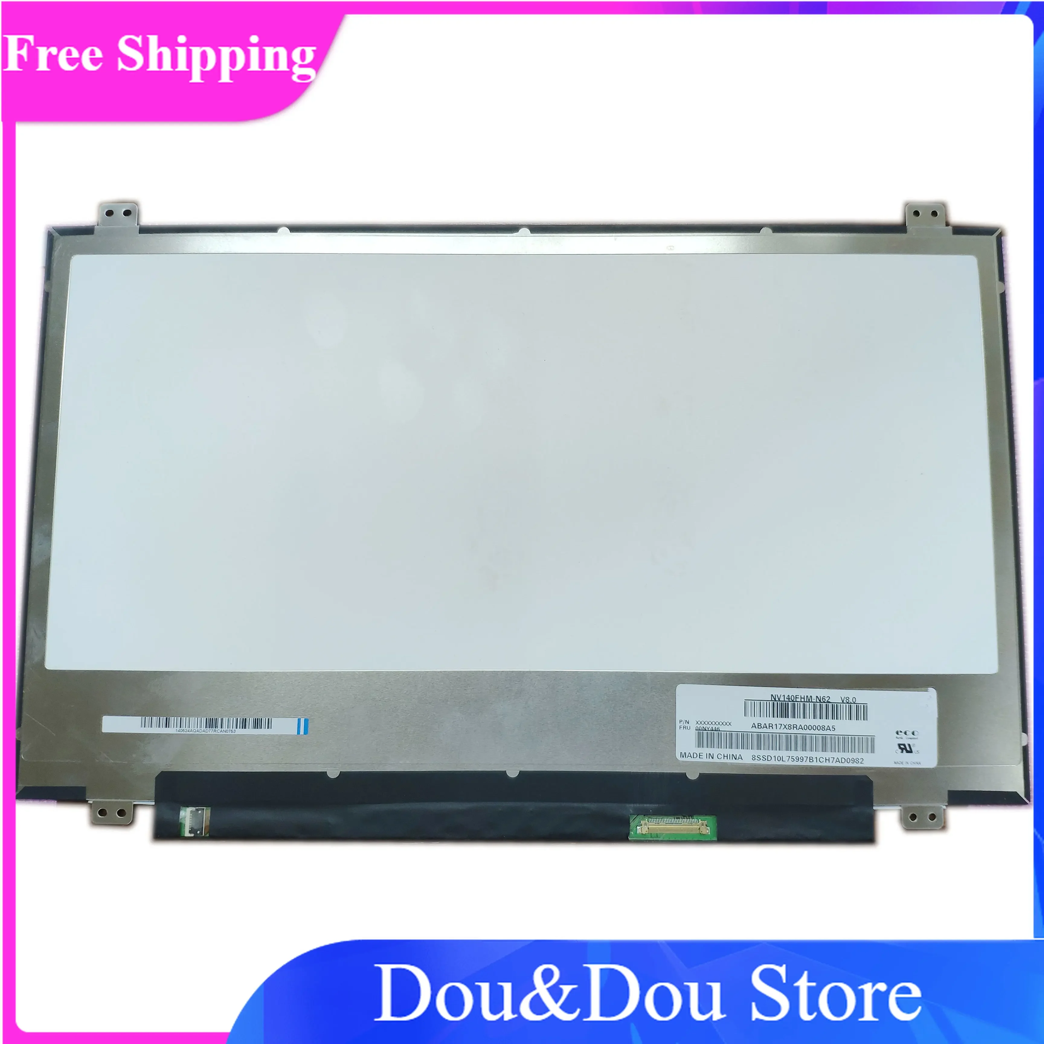 NV140FHM-N62 14.0 Inch 1920x1080 FHD IPS 30 Pins New Original 00NY446 For LED Display Panel Laptop LCD Screen
NV140FHM-N62 14.0 Inch 1920x1080 FHD IPS 30 Pins New Original 00NY446 For LED Display Panel Laptop LCD Screen