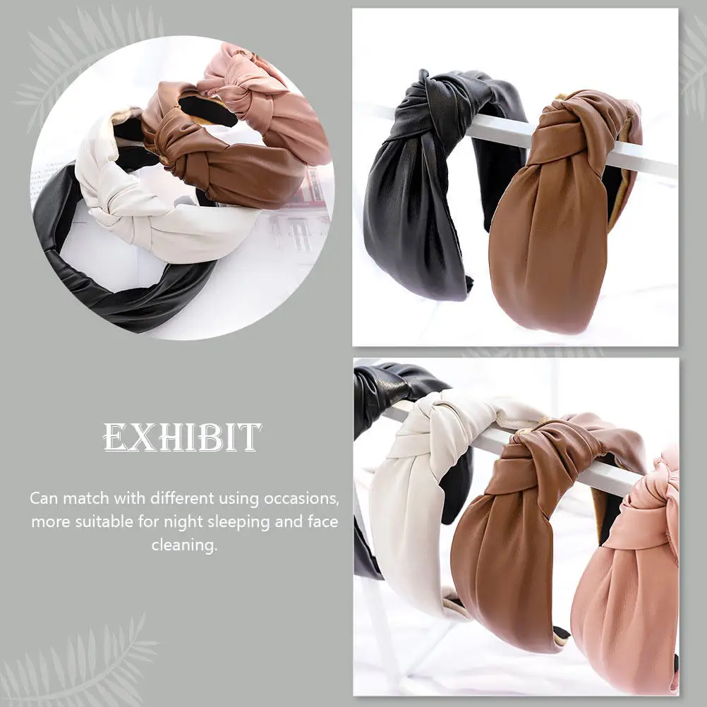 2Pcs Soft Comfortable PU Hairbands for Women Spa Makeup Shower Face Washing Yoga Hair Hoops Female Headwear
2Pcs Soft Comfortable PU Hairbands for Women Spa Makeup Shower Face Washing Yoga Hair Hoops Female Headwear