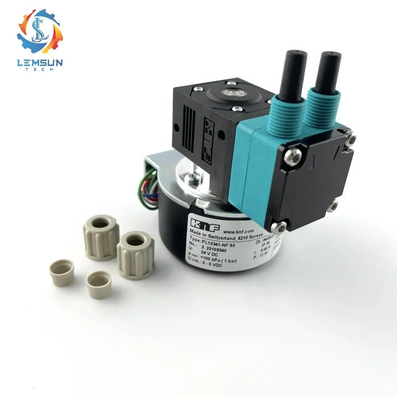 Original KNF PL10341 NF60 Diaphragm Pump for Inkjet Printer Liquid Pump Parts for Printing Machinery
Original KNF PL10341 NF60 Diaphragm Pump for Inkjet Printer Liquid Pump Parts for Printing Machinery