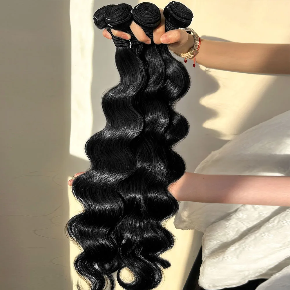 32 Inch Loose Body Wave Bundles Virgin Raw Human Hair 3/4 Bundles Deal Wet And Wavy Hair Weave Extensions Double Weft Wholesale
32 Inch Loose Body Wave Bundles Virgin Raw Human Hair 3/4 Bundles Deal Wet And Wavy Hair Weave Extensions Double Weft Wholesale
