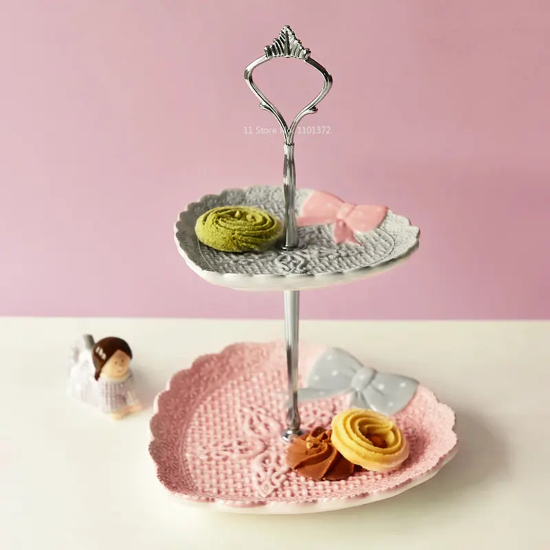 European Style Double Layer Cake Pan Birthday Party Snack Decoration PlateHome Snack Storage ShelfAfternoon Tea Snack Candy Tray
European Style Double Layer Cake Pan Birthday Party Snack Decoration PlateHome Snack Storage ShelfAfternoon Tea Snack Candy Tray