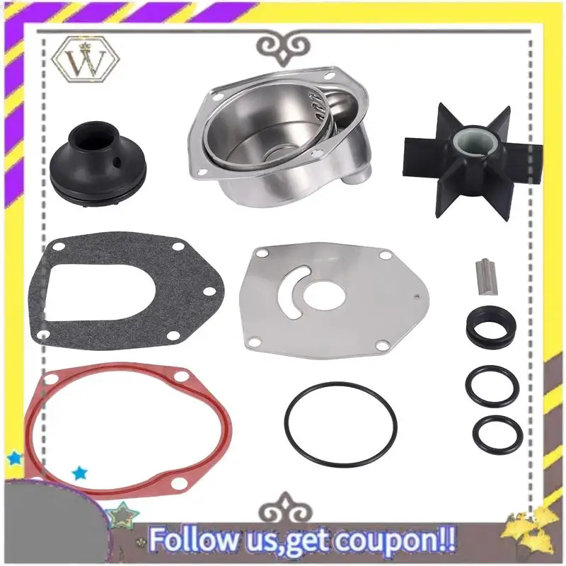 ABXV-817275A5 Ремкомплект крыльчатки водяного насоса для 4-тактного подвесного двигателя Mercury 40-115 л.с. 46-817275A5 46-817275Q05
ABXV-817275A5 Ремкомплект крыльчатки водяного насоса для 4-тактного подвесного двигателя Mercury 40-115 л.с. 46-817275A5 46-817275Q05