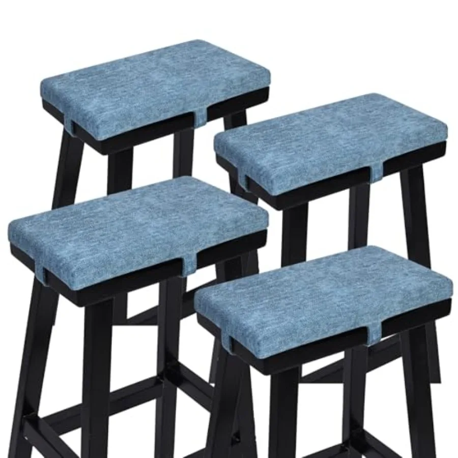 Memory Foam Rectangle Bench Stool Cushion Set of 4 Dual-Layer Design Non-Slip Saddle Stool Pads Bar Stool Cushion with Machine
Memory Foam Rectangle Bench Stool Cushion Set of 4 Dual-Layer Design Non-Slip Saddle Stool Pads Bar Stool Cushion with Machine