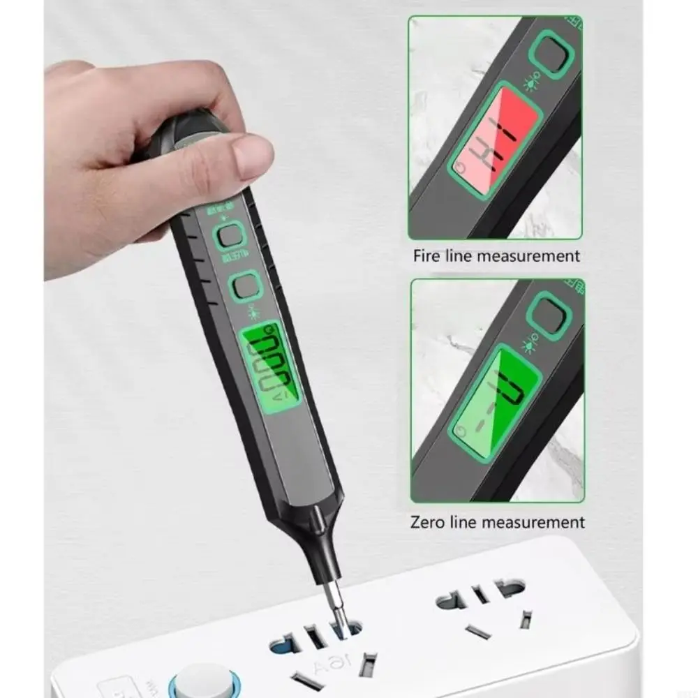 AC 12-300V Smart Induction Tester Pen Portable Design Audible and Visual Alarm Electric Tester Inductive Contact Batch Head
AC 12-300V Smart Induction Tester Pen Portable Design Audible and Visual Alarm Electric Tester Inductive Contact Batch Head
