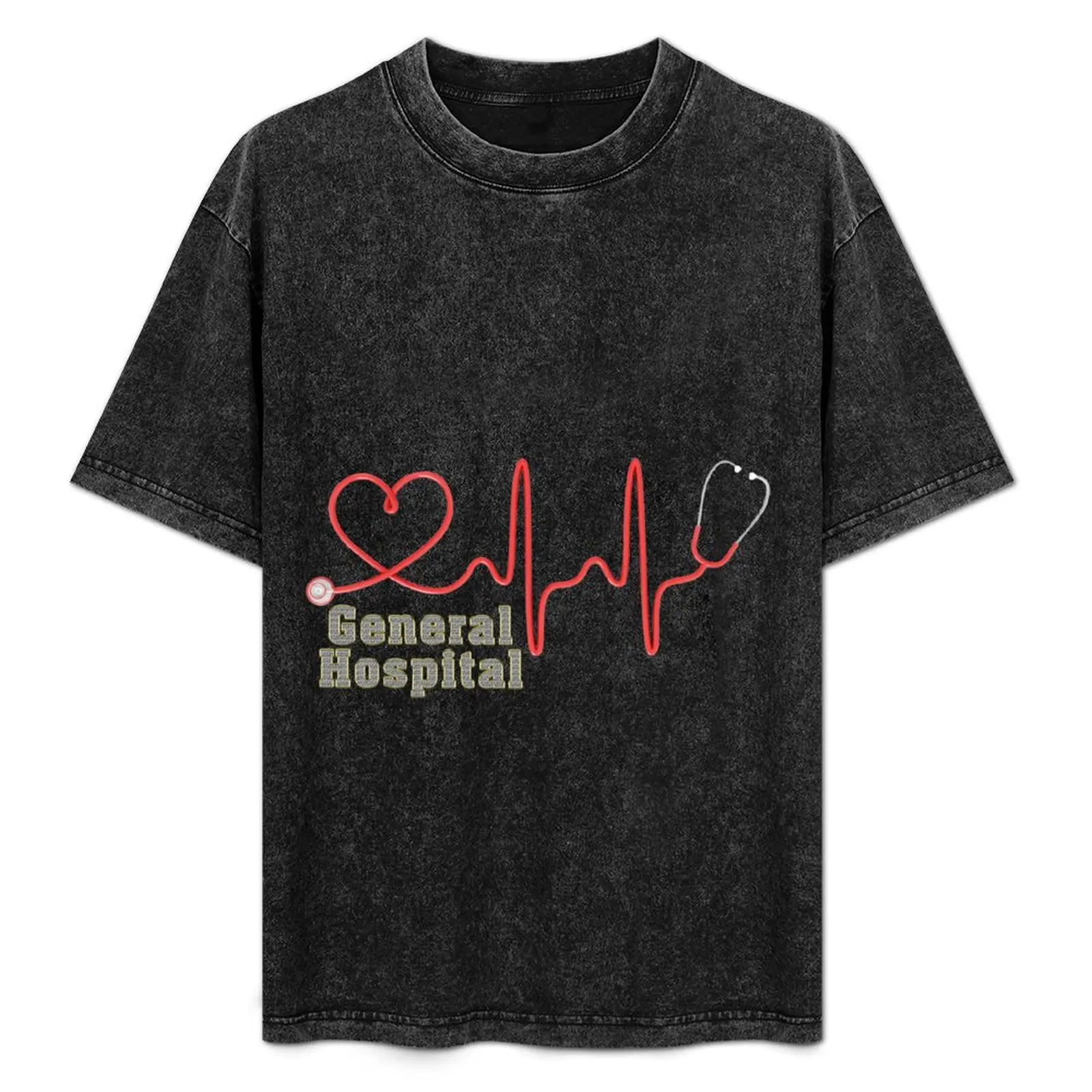General Hospital Heart stethoscope T-Shirt Casual All Match Short Sleeve T-Shirt
General Hospital Heart stethoscope T-Shirt Casual All Match Short Sleeve T-Shirt