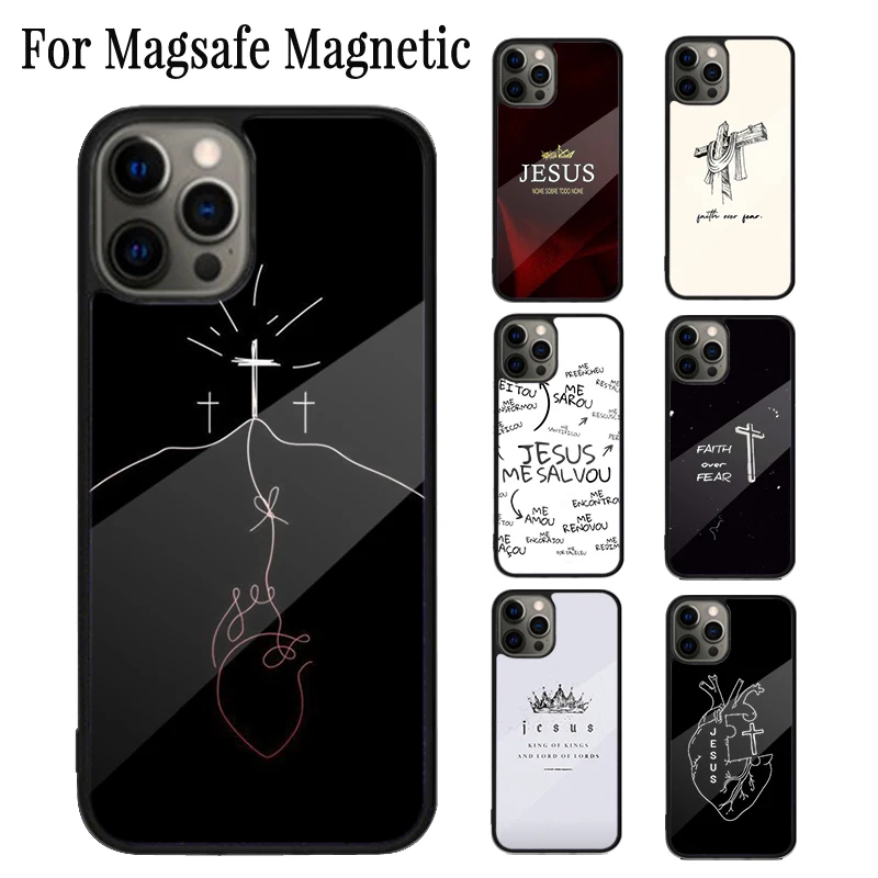 Faith Christian Religious Jesus Magnetic Phone Case Coque For iPhone 16 15 14 Plus 13 12 11 Pro Max Magsafe Wireless Cover
Faith Christian Religious Jesus Magnetic Phone Case Coque For iPhone 16 15 14 Plus 13 12 11 Pro Max Magsafe Wireless Cover