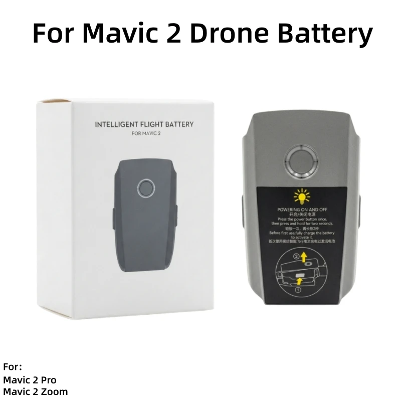 3850mAh Battery For Mavic 2 Flight Time of 31 Minutes Compatible Mavic 2 Pro/Zoom Intelligent Battery Replacement Accessories
3850mAh Battery For Mavic 2 Flight Time of 31 Minutes Compatible Mavic 2 Pro/Zoom Intelligent Battery Replacement Accessories