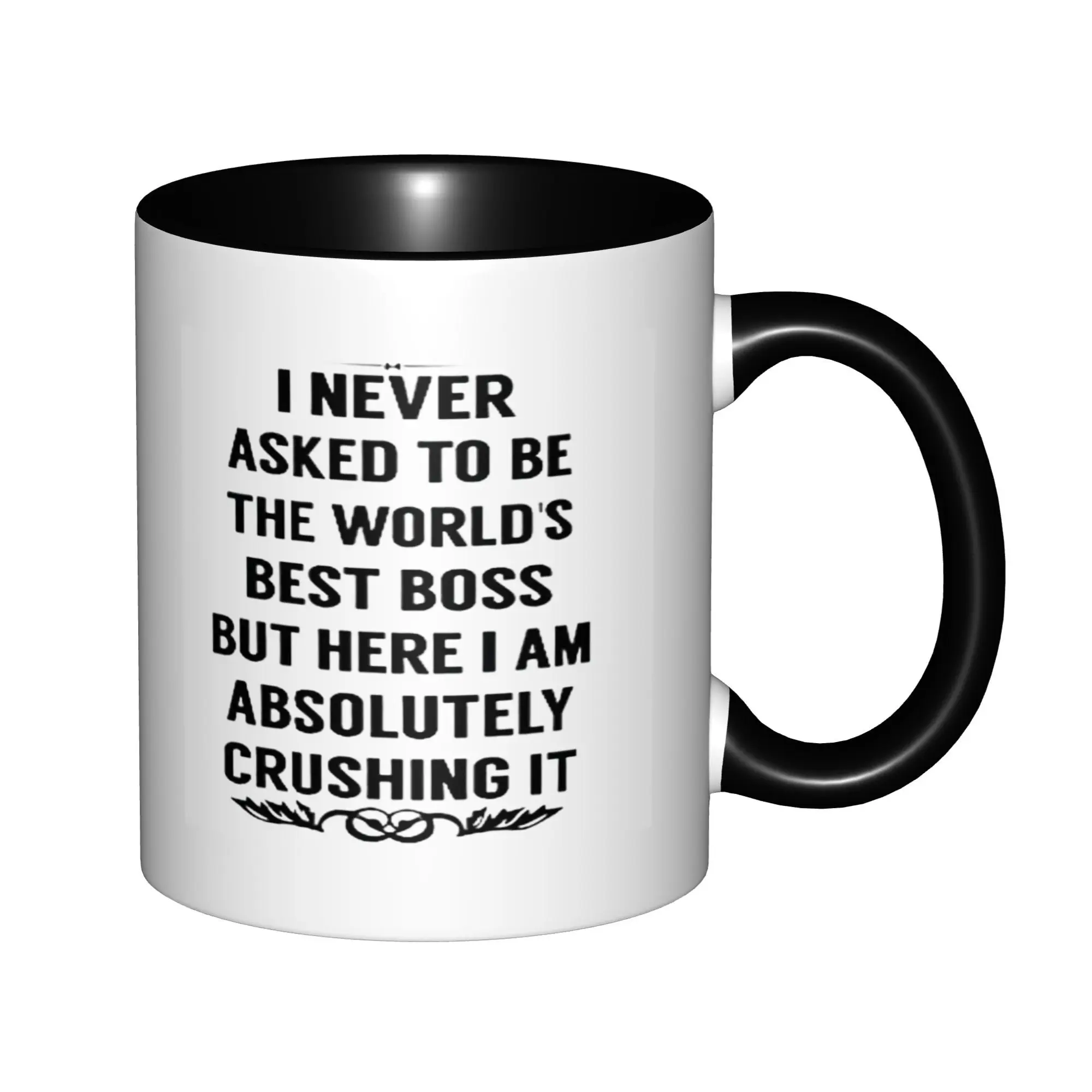 I Never Asked To Be The Worlds Best Boss Gifts for Men, Women Mugs With Black Handle Birthday Coffee Mugs Ceramic Tea Cups 11oz
I Never Asked To Be The Worlds Best Boss Gifts for Men, Women Mugs With Black Handle Birthday Coffee Mugs Ceramic Tea Cups 11oz
