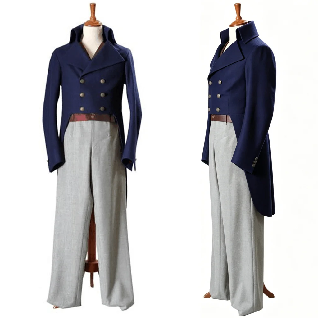 Mr Darcy Cosplay Outfits Vintage Victorian Regency 3 Piece Men Suit Jacket Waistcoat Breeches Historical Gentleman Costume
Mr Darcy Cosplay Outfits Vintage Victorian Regency 3 Piece Men Suit Jacket Waistcoat Breeches Historical Gentleman Costume