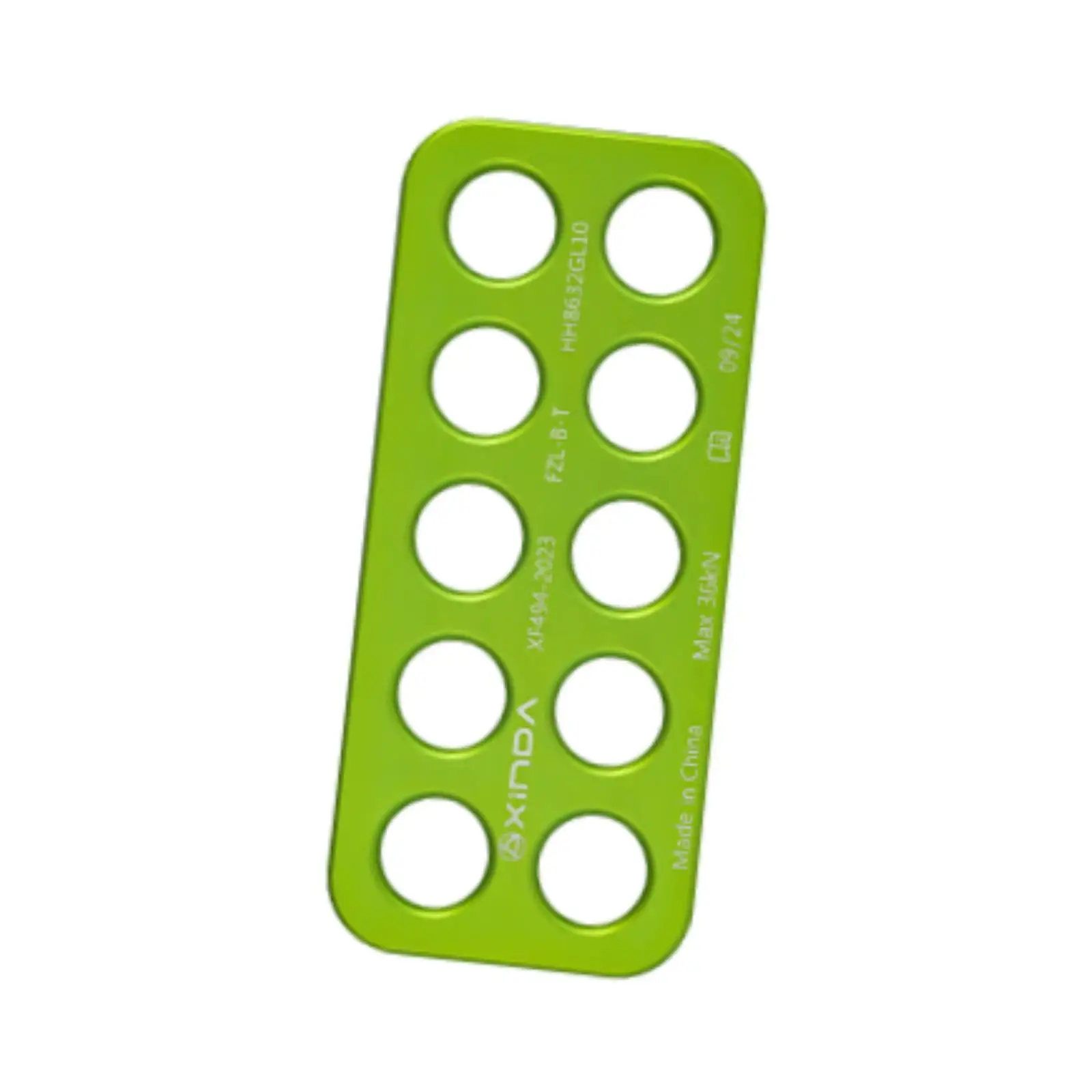 Paw Rigging Plate Climbing Anchor Belay Lightweight 36kN Outdoor Activities 10 Holes Climbing Gear Rock Climbing Multi Anchor
Paw Rigging Plate Climbing Anchor Belay Lightweight 36kN Outdoor Activities 10 Holes Climbing Gear Rock Climbing Multi Anchor