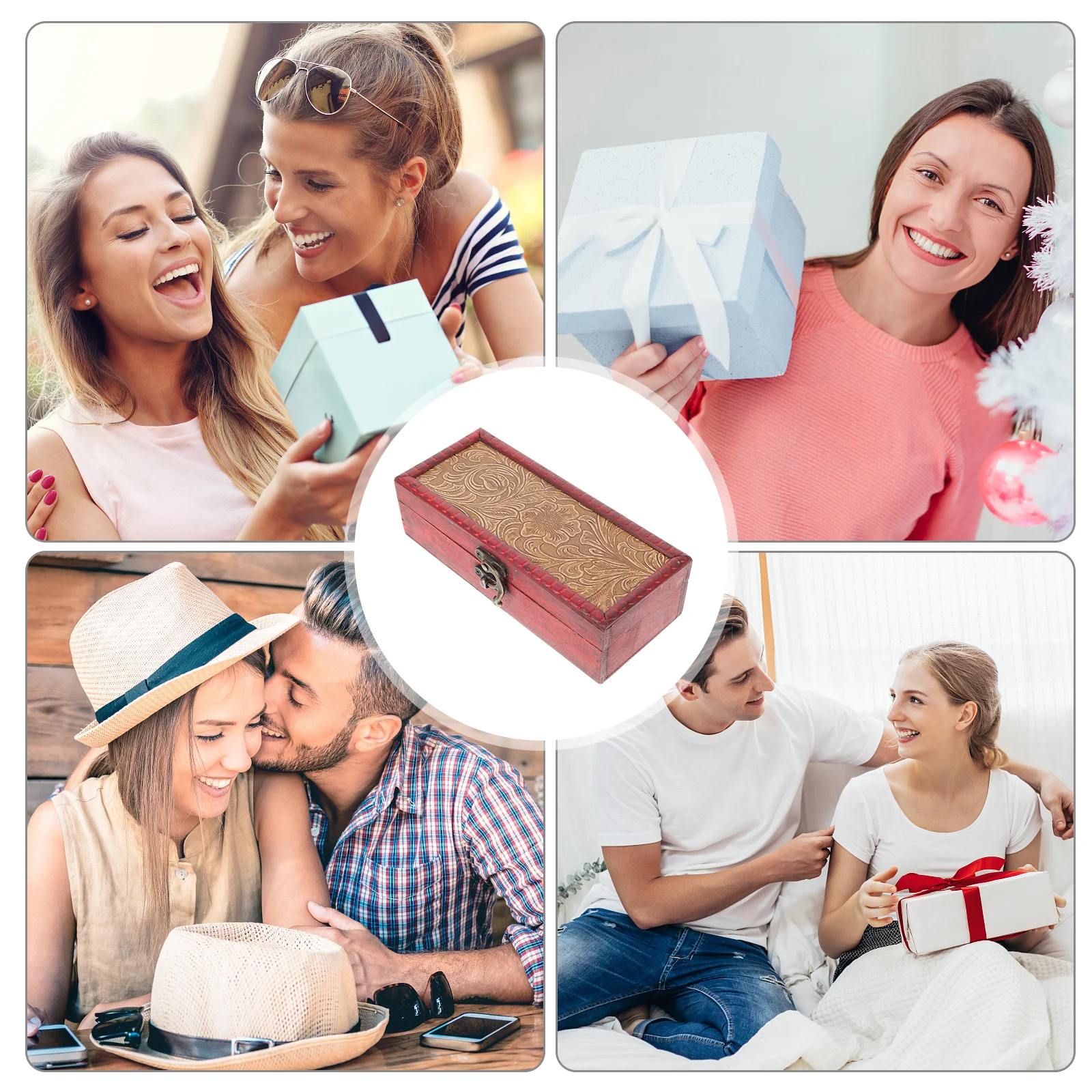 Wooden Jewelry Desktop Jewelry Box Retro Style Desktop Organizer For Rings Watches Necklaces Storage Container Display Holder
Wooden Jewelry Desktop Jewelry Box Retro Style Desktop Organizer For Rings Watches Necklaces Storage Container Display Holder