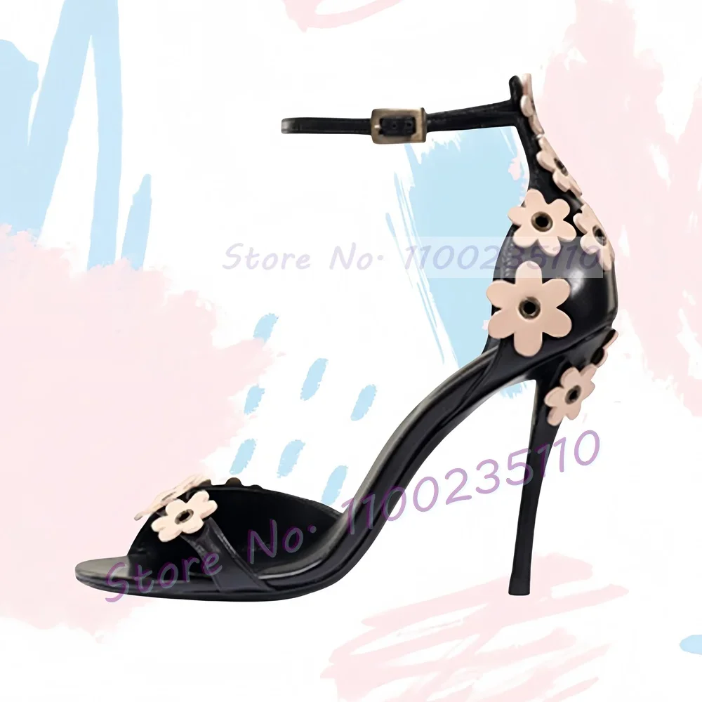 Черные милые босоножки на высоком каблуке с розовыми цветами, женские стильные вечерние сандалии на шпильке, летние шикарные вечерние туфли с открытым носком и пряжкой на ремешке
Черные милые босоножки на высоком каблуке с розовыми цветами, женские стильные вечерние сандалии на шпильке, летние шикарные вечерние туфли с открытым носком и пряжкой на ремешке