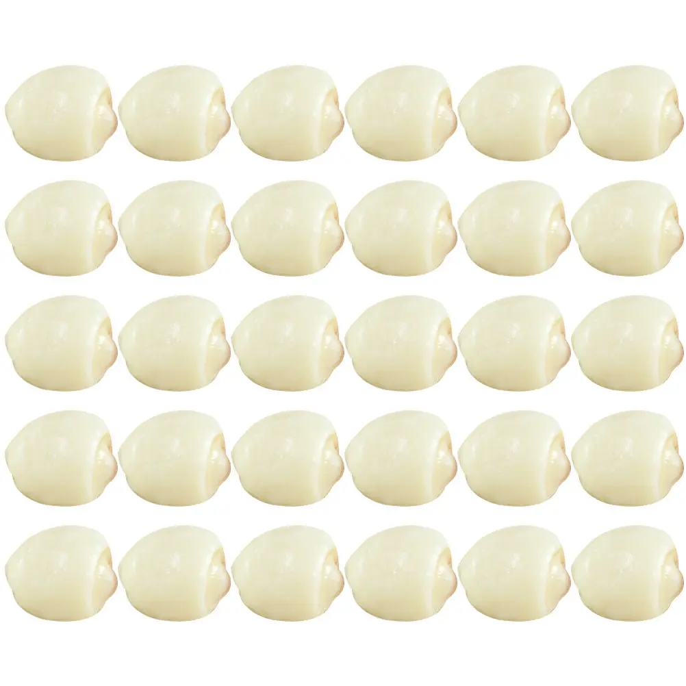 30Pcs Realistic Lotus Seeds Artificial Food Props Miniature Decorative Ornaments for Dollhouse Kitchen Display Educational
30Pcs Realistic Lotus Seeds Artificial Food Props Miniature Decorative Ornaments for Dollhouse Kitchen Display Educational