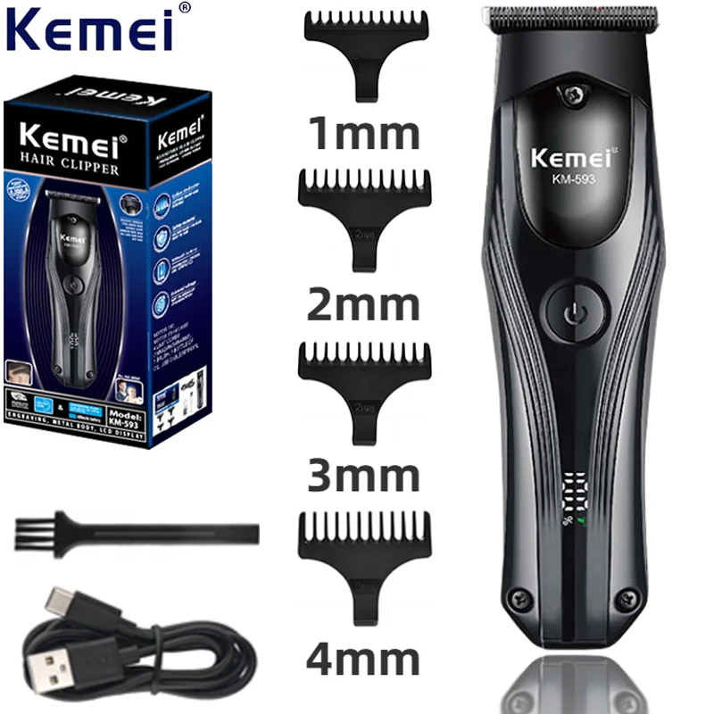 Rechargeable Kemei Professional Hair Clipper Hair Trimmer For Men Shaver Hair Cutting Machine Barber Cut Machine Electric
Rechargeable Kemei Professional Hair Clipper Hair Trimmer For Men Shaver Hair Cutting Machine Barber Cut Machine Electric
