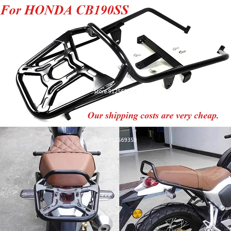 Motorcycle Rear Luggage Carrier Rack Bracket Cargo Rack For HONDA CB190SS CB 190SS CB190 SS Storage Box Support Tail Box Rack
Motorcycle Rear Luggage Carrier Rack Bracket Cargo Rack For HONDA CB190SS CB 190SS CB190 SS Storage Box Support Tail Box Rack