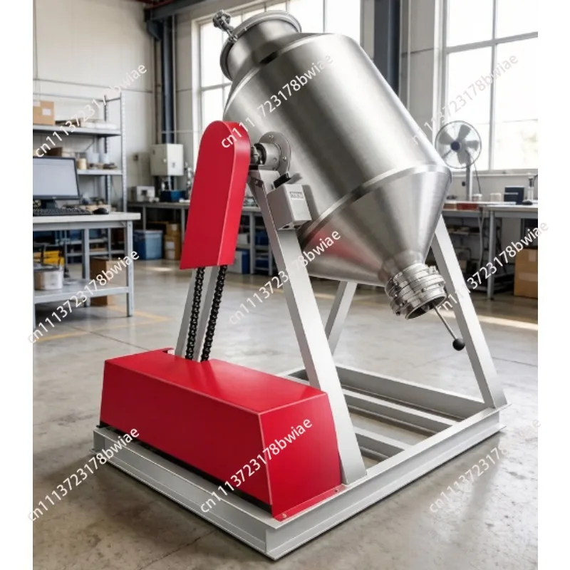 High Capacity Double Cone Drum Dry Powder Mixer, Stainless Steel Food Pellet Blending Equipment for Food Material Uniform Mixing
High Capacity Double Cone Drum Dry Powder Mixer, Stainless Steel Food Pellet Blending Equipment for Food Material Uniform Mixing