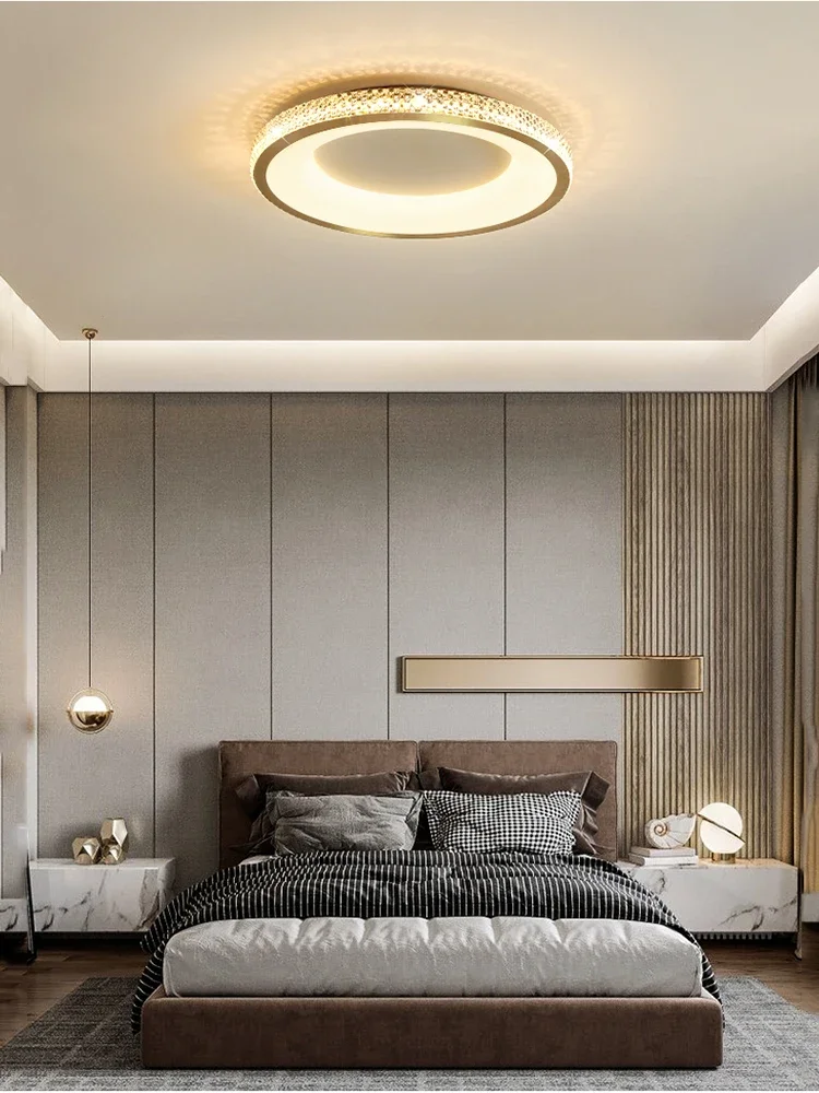 Modern Luxury LED Ceiling Light Remote Control Bedroom Living Room Acrylic Pendant Home Decoration Circular Lighting Fixtures
Modern Luxury LED Ceiling Light Remote Control Bedroom Living Room Acrylic Pendant Home Decoration Circular Lighting Fixtures