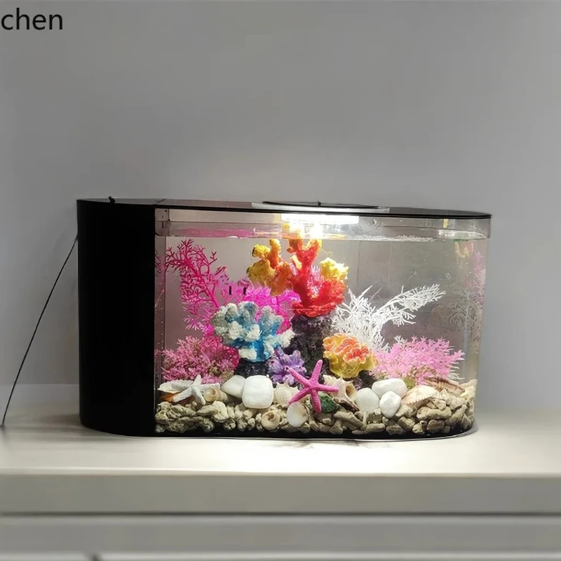 b7- self-circulation side filter fish tank living room small desktop ecological household goldfish tank
b7- self-circulation side filter fish tank living room small desktop ecological household goldfish tank
