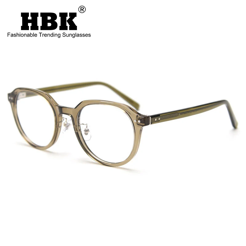 HBK Retro Round Glasses Frames Men Women Fashion Flat Light Eyewear Frame Acetate Frame Glasses Business Reading Oculos De Sol
HBK Retro Round Glasses Frames Men Women Fashion Flat Light Eyewear Frame Acetate Frame Glasses Business Reading Oculos De Sol