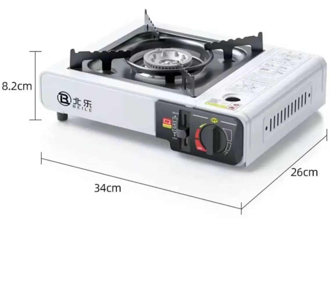 Outdoor Portable Burner Hiking Portable Gas Stove For Camping with Windproof Ring
Outdoor Portable Burner Hiking Portable Gas Stove For Camping with Windproof Ring