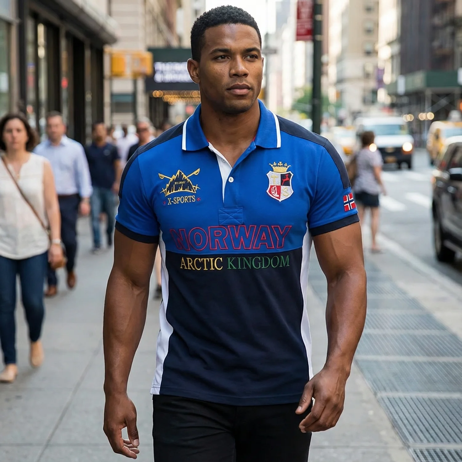 TS NORWAY Men Polo Shirt Classic Embroidery Short Sleeve Casual Sports Classic Striped Collar T-SHIRT Plus Size XS- 7XL clothing
TS NORWAY Men Polo Shirt Classic Embroidery Short Sleeve Casual Sports Classic Striped Collar T-SHIRT Plus Size XS- 7XL clothing