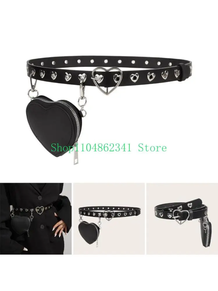652F PU Belt Love Heart Buckle Belt Rivet Studded Waist Belt Adult Waistband Belt Bag
652F PU Belt Love Heart Buckle Belt Rivet Studded Waist Belt Adult Waistband Belt Bag