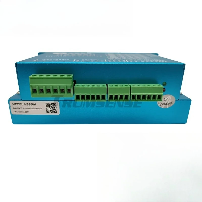 Leadshine HBS86H Hybrid Servo Drive with Fan 20 to 70V AC or 30 to 200V DC Dual Power Supply Updated from Old HBS86 or HBS806
Leadshine HBS86H Hybrid Servo Drive with Fan 20 to 70V AC or 30 to 200V DC Dual Power Supply Updated from Old HBS86 or HBS806