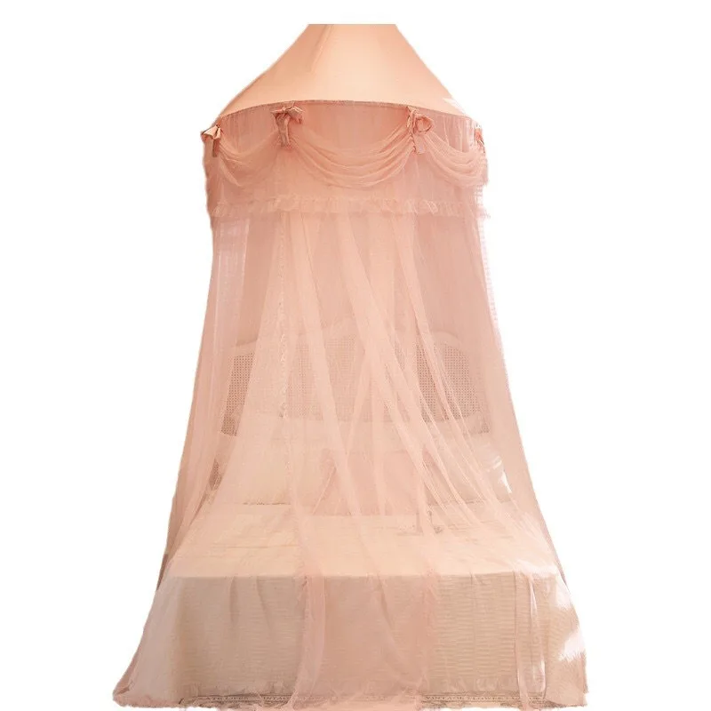 Semi-round girl ceiling mosquito net hook free punching installation foldable princess beautiful romantic wind floor mosquito ne
Semi-round girl ceiling mosquito net hook free punching installation foldable princess beautiful romantic wind floor mosquito ne