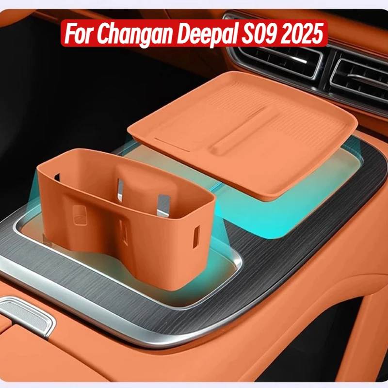 For Changan Deepal S09 2025 Acccessories Central control wireless charging silicone Water Cup pad charging panel dustproof
For Changan Deepal S09 2025 Acccessories Central control wireless charging silicone Water Cup pad charging panel dustproof