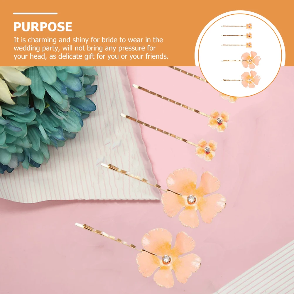 Gold-plated Flower Hair Clips Barrettes Crystal Decorative Accessories for Women Girls Wedding Bridal Bridesmaid Elegant Durable
Gold-plated Flower Hair Clips Barrettes Crystal Decorative Accessories for Women Girls Wedding Bridal Bridesmaid Elegant Durable