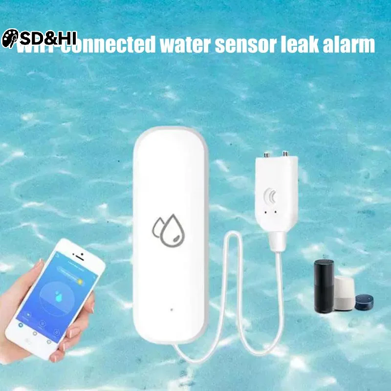 Water Sensor Flood Leak Detector Water Linkage Smart Life App Alarm Sensor Smart Home Security Protection
Water Sensor Flood Leak Detector Water Linkage Smart Life App Alarm Sensor Smart Home Security Protection