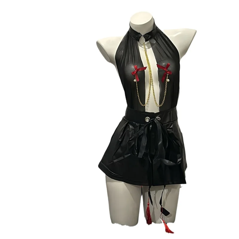 maid outfit, alluring open-crotch uniform charming, no-removal flirtatious set
maid outfit, alluring open-crotch uniform charming, no-removal flirtatious set